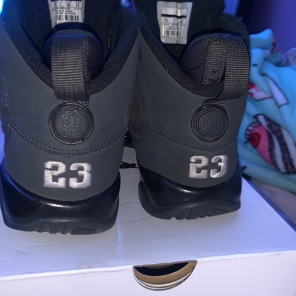 Grey Jordan 9s - Picture 2 of 5